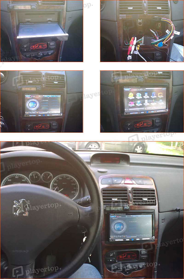 montage autoradio peugeot 307 2004 2009